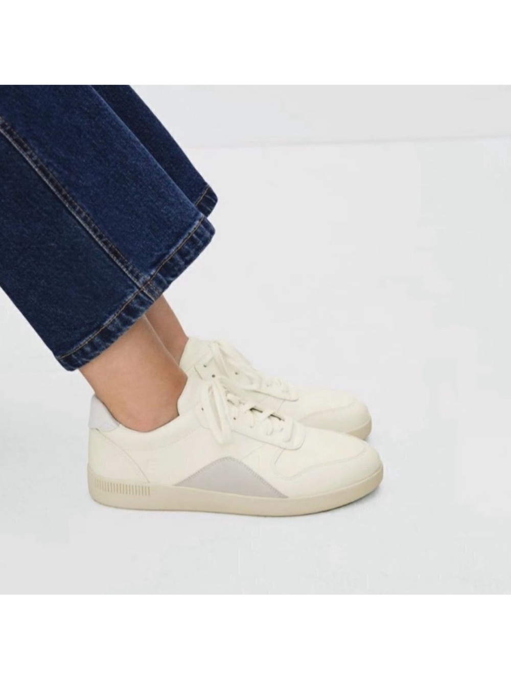 Everlane The ReLeather Court Sneaker Women's Size 7.5